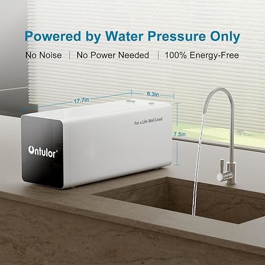 Ontulor Reverse Osmosis Water Filter, 6-in-1, S3OP-U2-RO-Filter