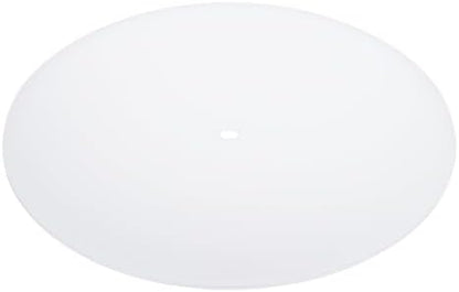 PATIKIL Lampshade Diffuser, 18.5" Diameter with 3/8" Center Hole Round Diffuser for Drum Lampshades Pendants Light Fits 19" Openings, Frosted White