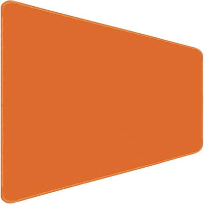 31.5" x 15.7" Waterproof Fabric Keyboard Mat, Rubber Anti-Slip Base, Orange