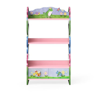 Magic Garden Multi-Tiered Wooden Children's Bookshelf