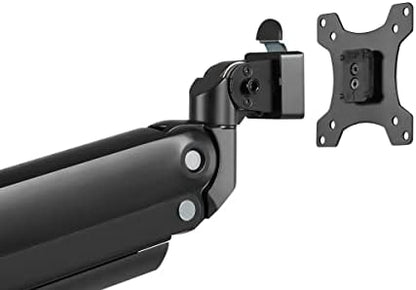 Monoprice Heavy-Duty Single-Monitor Full-Motion Adjustable Gas-Spring Desk Mount for 32-49in Screen Computer Monitor Stand - Workstream Collection