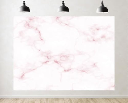 Trykid 12x10ft Pink White Marble Backdrop Veined Texture Soft Pastel Tones Elegant Surface Photography Background Modern Interior Tapestry Party Decoration Photo Booth Prop Fabric - size: 12x10ft