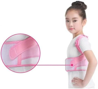 Posture Correctors For Kids, Boys Girls Teens Children Back Straightener Lumbar Support Belt Back Brace Scoliosis Correction Belt For Neck Spinal Shoulders(Blue,Small)
