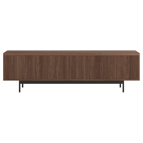 Henn&Hart 70" TV Stand for TVs up to 75", Medium Walnut