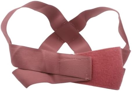 Minhe Invisible Posture Corrector Breathable Elastic Mesh Invisible Back Steady For Women Men Spinal Support to Improve Slouch(Pink S)