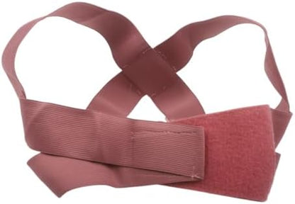 Minhe Invisible Posture Corrector Breathable Elastic Mesh Invisible Back Steady For Women Men Spinal Support to Improve Slouch(Pink S)