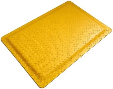 Anti Fatigue Mat Anti Static Rubber Work Mat Anti Slip Comfort Standing Mat Industrial Kitchen Floor Mat 20mm Thick(F,150x90 cm)