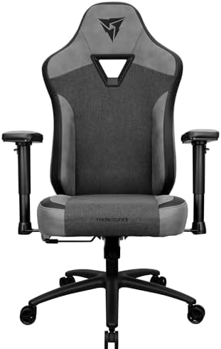 ThunderX3 EAZE Fabric Gaming Chair, Memory Foam, Loft Dark Grey