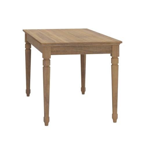 Somi Home Office Writing Desk with Drawer, Wooden Computer Desk with Storage, Study Table for Working Space, Seadrift