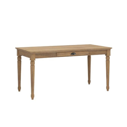 Somi Home Office Writing Desk with Drawer, Wooden Computer Desk with Storage, Study Table for Working Space, Seadrift