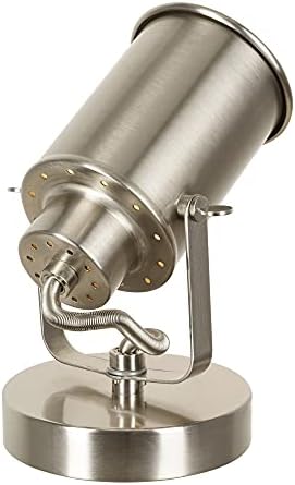 Catalina Lighting 18775-015 Modern Multipurpose Spotlight Desk or Wall Mount Accent Lamp, 6", Brushed Nickel