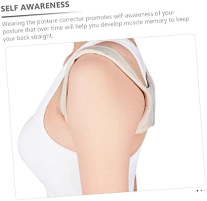 FOMIYES Adjustable Posture Corrector Invisible Back Brace for Men and Women