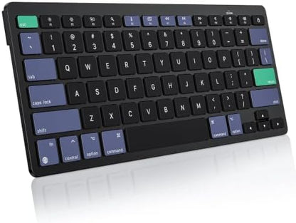 OMOTON Wireless Keyboard for Mac, Bluetooth Stable, No Numpad, Travel Size