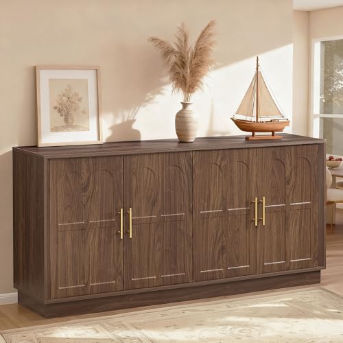 66.5" Sideboard Buffet Cabinet with Storage, Modern Credenza