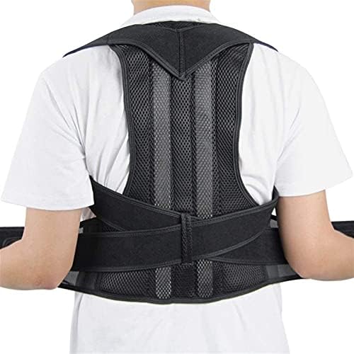Back Corrector for Men and Women, Anti-kyphosis, Double Adjustable Shoulder Straps Breathable Mesh Panel to Stress