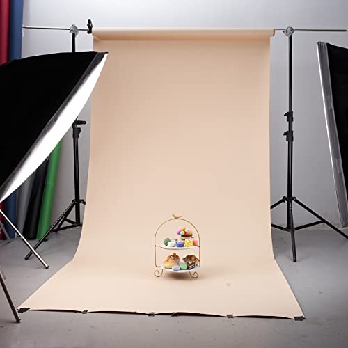 Seamless Photography Photo Backdrop Background Paper 53 inches Wide x 16.5 feet Long (Flame) - color: Flame, size: 53"x16'