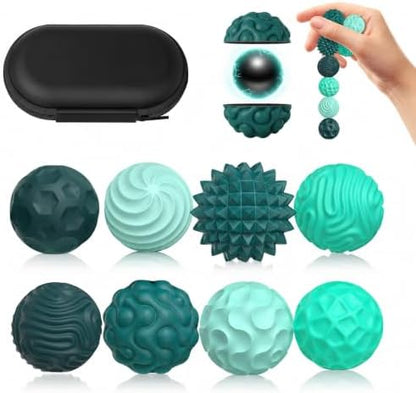Magnetic Sensory Fidget Balls (8PCS), Weighted Magnet Balls Fidget Toys
