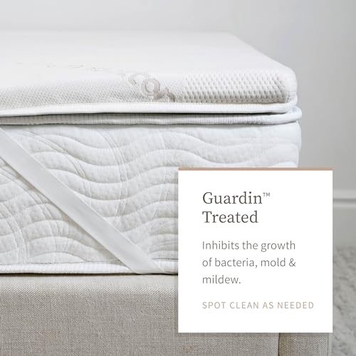 Graphite Memory Foam Mattress Topper, 3" Memory Foam Layer