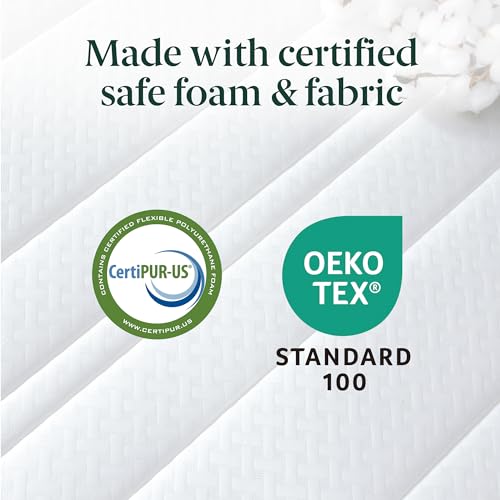 12 Inch Full Foam and Spring Hybrid Mattress, Medium Feel