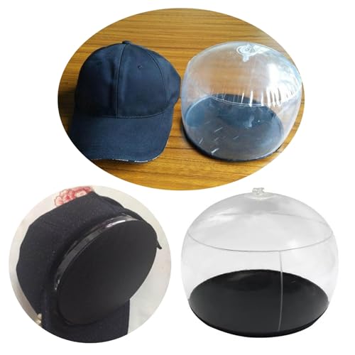 Inflatable Hat Stand Stylish Hat Props Baseball Caps Support Transparent Hat Holder Hat Mannequin Hat Modeling Tool - color: Clear