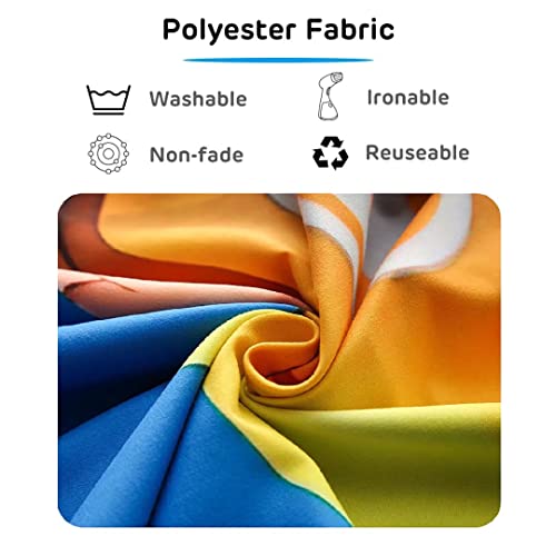 BELECO 10x6.5ft Fabric Jungel Forest Waterfall Photography Backdrop Tropical Rainforest Cascade Green Trees Landscape Background Walking Travel Outdoor Camping Activity Photo Shoot Studio Props - size: 10x6.5FT