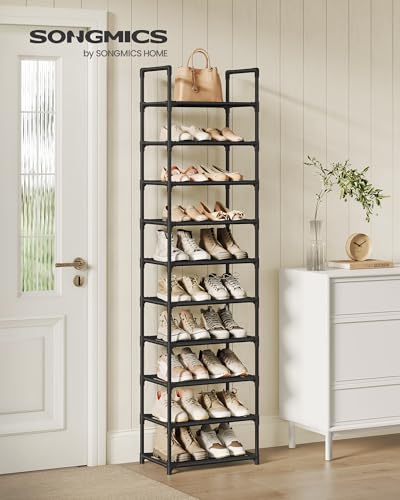 Shoe Rack, 10-Tier Shoe Shelf, Shoe Storage Organizer