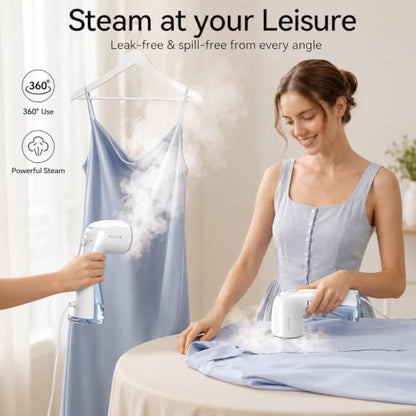 Steamer for Clothes, 1100W Handheld Portable Steamer, 120V Only