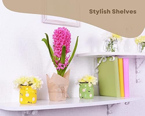B&B HARDWARE Cabinet Shelves - Melamine 1/2'' Thick - Custom Organize Space with Stylish Cabinet Melamine Shelves - Perfect Solution for Home & Office - Cut to Size (10" Depth x 34 Inches Length)