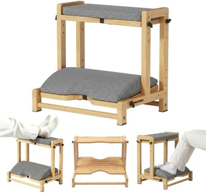 2-Tier Foot Rest Under Desk for Office, Gaming & Study
