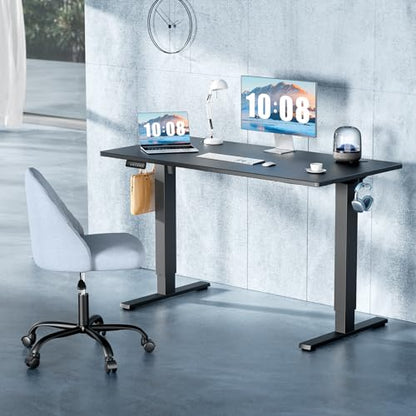 40 Inch Electric Standing Desk, Memory Adjustable Home Office Desk