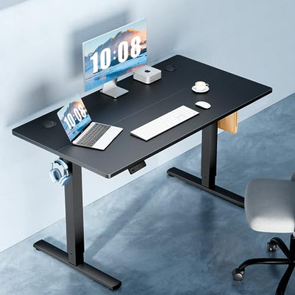 40 Inch Electric Standing Desk, Memory Adjustable Home Office Desk