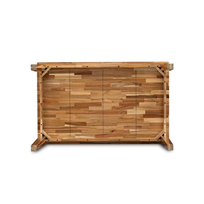 YAT-ANA-T Yarmouth Rectangle Kitchen Dining Table, 30x48 Inch, Natural