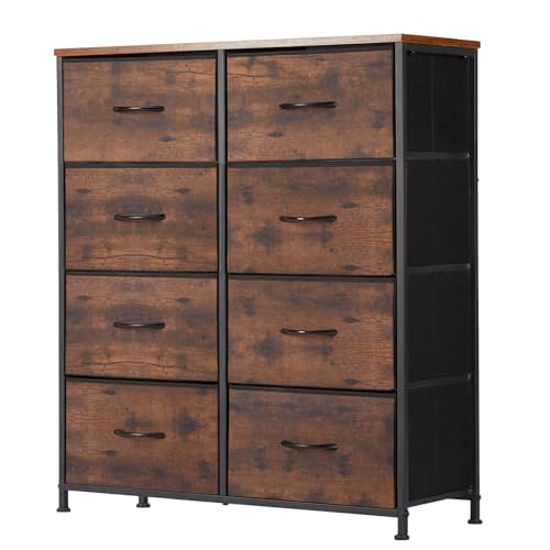 Dresser for Bedroom with 8 Drawers, Large Storage Tower
