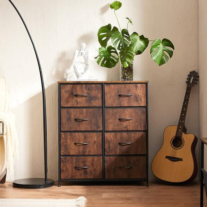 Dresser for Bedroom with 8 Drawers, Large Storage Tower