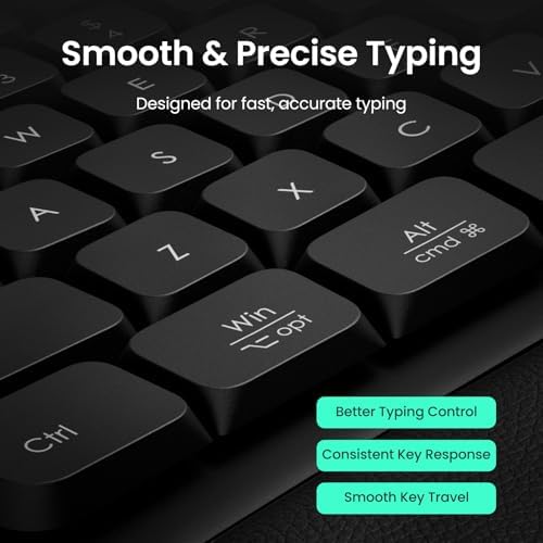 Nulea Ergonomic Split Keyboard Wired with Curved Layout and Palm Rest
