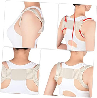 FOMIYES Adjustable Invisible Posture Corrector Back Brace for Adults
