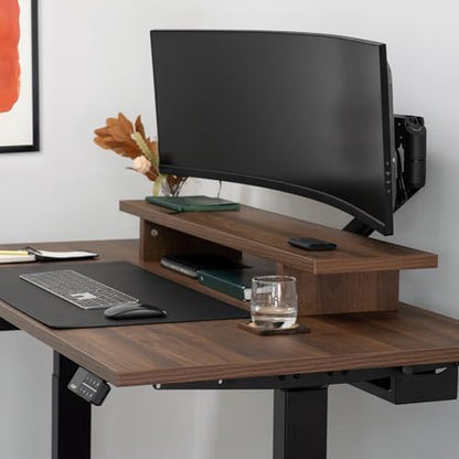 Desky Heavy Duty Ultrawide Monitor Arm Space Grey