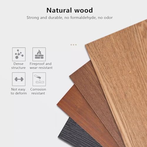 Wood Foldable Desk Extender Tray,Large Size Clamp-on Keyboard Tray,Table Mount Shelf Armrest Support for Home Office Dorm Floating Table(50x20cm(20x8inch), Wood B)