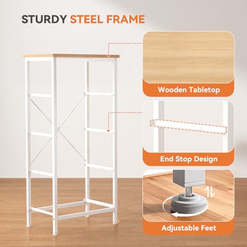 4 Storage Drawer Dresser, Storage Cabinet, Clothes Organizer