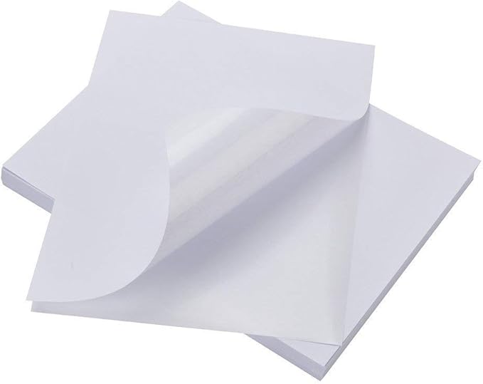 BESTEASY Sticker Paper 8.5" x 11" Full Sheet Label Stickers for Laser & Inkjet Printers, Self-Adhesive Paper Shipping Labels (2000 Sheets,2000 Labels)