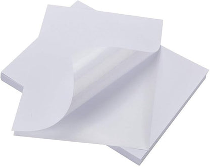 BESTEASY Sticker Paper 8.5" x 11" Full Sheet Label Stickers for Laser & Inkjet Printers, Self-Adhesive Paper Shipping Labels (4000 Sheets,4000 Labels)