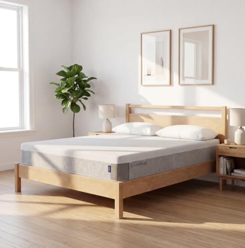 8 Inch King Size Memory Foam Mattress, Cooling Bamboo Cover Bed