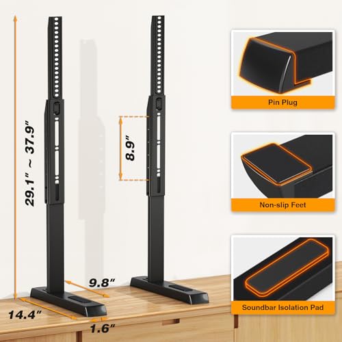 Table Top TV Stand Universal for 35-88 Inch Flat & Curved TVs