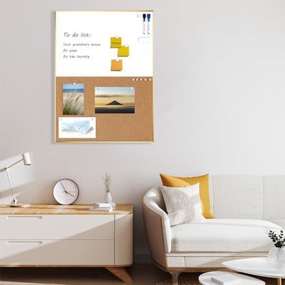 ARCOBIS Cork Board White Board Combo