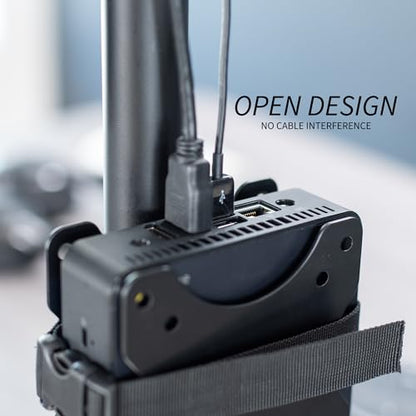 Black Thin Client Mini PC Mount Bracket, MOUNT-PC05C