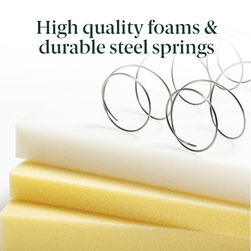 12 Inch Full Foam and Spring Hybrid Mattress, Medium Feel