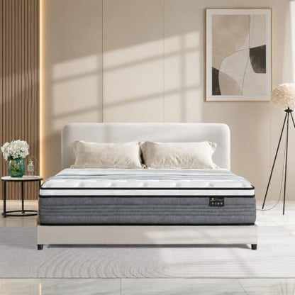 King Size Matresses, 14 Inch Pocketed Spring King Mattress in a Box