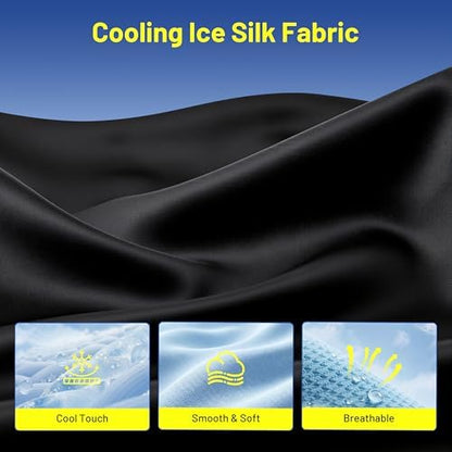 Car Pillow for Hyundai Palisade,Car Neck Pillow,Lumbar Support Pillow for Car,Memory Foam Pillow,Ergonomic Pillow,Adjustable and Washable,Car Essentials for Long Trips,Car Accessories,Ice Silk,1 Set