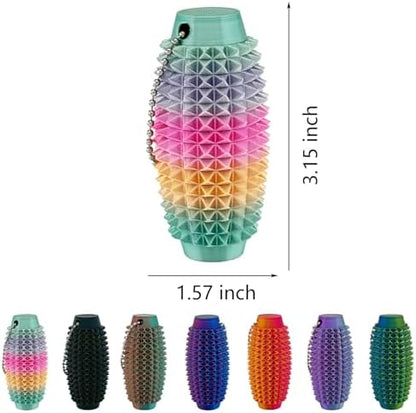 Easter Basket Stuffers for Teens and Toddlers, Pain Fidget Keychain, Hard Spiky Stress Relief Toy for Adults, Little Ouchies Stim Fidget for Focus and Anxiety