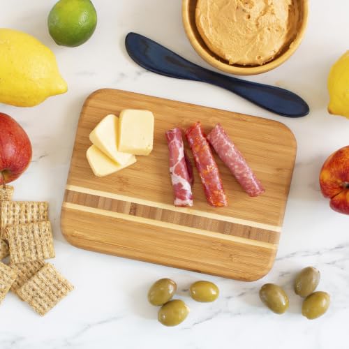 Barbados Small Bamboo Cutting Board, 9 x 6.5 Inches